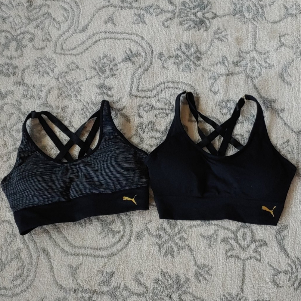 Two Puma Athletic Bras